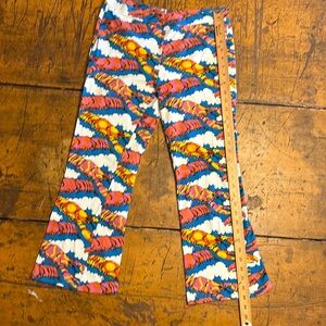 Nooworks Kick Flare Lobster Dream Pants Size Medium